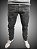 Calça Jeans masculina Slim Fit SURF-X Destroyer Black Marmorizada Triple Stitching. - Imagem 2