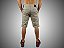 Bermuda Masculina Skinny Sarja Areia SURF-X . - Imagem 4