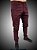Calça Masculina Skinny Tradicional Vinho Sarja SURF-X. - Imagem 4