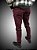 Calça Masculina Skinny Tradicional Vinho Sarja SURF-X. - Imagem 9