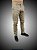 Calça Masculina Skinny Alfaiataria  Camuflada Areia Sarja SURF-X. - Imagem 6