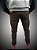 Calça Masculina Skinny Alfaiataria Marrom Sarja SURF-X. - Imagem 7