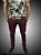 Calça Masculina Skinny Alfaiataria Vinho Sarja SURF-X. - Imagem 3