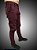 Calça Masculina Skinny Alfaiataria Vinho Sarja SURF-X. - Imagem 9