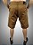 Bermuda Masculina Skinny Alfaiataria Edição Limitada Marrom SURF-X. - Imagem 9