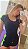 conjunto feminino  t-shirt e shorts malha canelada rustica - Imagem 5