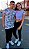 kit casal camiseta masculina longline e cropped feminino - Imagem 3