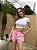 cropped malha confort estampa frontal - Imagem 1