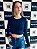 cropped manga longa gola redonda - viscolycra - Imagem 3
