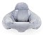 Almofada de Apoio para Bebê Sentar Cinza Baby Pil - Imagem 1