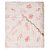 Toalha de Banho Soft c/ Capuz 115x85 Mami Folhagem Rosa - Imagem 1