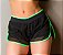 short fitness com tela e vies fluor - Imagem 1