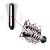 Mini Massageador Recarregável Power Bullet Prata - Imagem 3