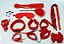 Kit 10 Pcs Bondage Bdsm Submissão Fetiche Chicote Palmatória - Imagem 2