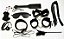 Kit 10 Pcs Bondage Bdsm Submissão Fetiche Chicote Palmatória - Imagem 1
