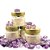 Vela Amethyst - Óleos Essencias Relaxantes e Cristal Ametista 140g - Imagem 2