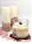 Vela Quartzo Rosa - Baunilha, Rosas e Cristal Quartzo 140g - Imagem 1