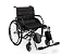 Cadeira de Rodas H17 Aço Carbono 50cm 130kg - Imagem 1