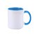 Caneca em cerâmica 325 ml - Alça e fundo colorido - Personalizada - Imagem 3