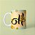 Caneca em cerâmica 325 ml - Artes Letras Girassol - A ate J - Imagem 8