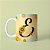 Caneca em cerâmica 325 ml - Artes Letras Girassol - A ate J - Imagem 5