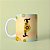 Caneca em cerâmica 325 ml - Artes Letras Girassol - A ate J - Imagem 9