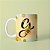 Caneca em cerâmica 325 ml - Artes Letras Girassol - A ate J - Imagem 7