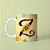 Caneca em cerâmica 325 ml - Artes Letras Girassol - U ate Z - Imagem 6