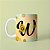 Caneca em cerâmica 325 ml - Artes Letras Girassol - U ate Z - Imagem 3