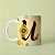 Caneca em cerâmica 325 ml - Artes Letras Girassol - U ate Z - Imagem 1