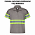 Camisa Curta Brim Pesado Profissional - Tarja Refletiva - Imagem 1