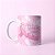 Caneca em cerâmica 325 ml - Artes Outubro Rosa - Imagem 7