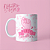 Caneca em cerâmica 325 ml - Artes Outubro Rosa - Imagem 2