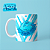 Caneca em cerâmica 325 ml - Artes Novembro Azul - Imagem 1