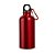 Squeeze em alumínio com mosquetão 400 ml - Personalizado Laser - Imagem 2