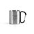 Caneca em aço inox mosquetão 230 ml - Personalizado a Laser - Imagem 2