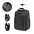 Mochila trolley revestimento resistente à água, com bolso para 17.3" 28 L - Imagem 1
