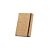 Caderno A6 de capa dura em cortiça com 160 páginas lisas COD 53808 - Imagem 2