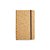 Caderno A6 de capa dura em cortiça com 160 páginas lisas COD 53808 - Imagem 1