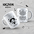 Caneca em cerâmica 325 ml - Artes Signos Wandinha - Imagem 10