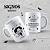 Caneca em cerâmica 325 ml - Artes Signos Wandinha - Imagem 11
