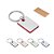 Chaveiro metal e ABS - Personalizado - Imagem 1