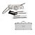 Kit churrasco com estojo de alumínio- Personalizado - Imagem 1