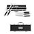 Kit churrasco com estojo de alumínio- Personalizado - Imagem 1