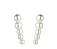 Brinco de Pérolas Ear Cuff - Imagem 1