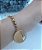Pulseira Medalha Pai Nosso Folheada em Ouro 18K - Imagem 2