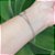 Bracelete Gratidão em Ródio Branco - Imagem 3