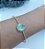 Bracelete Esmeralda Colombiana Folheado em Ouro 18k - Imagem 1