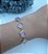 Pulseira Pedra Natural Ametista Folheada em Ouro 18K - Imagem 2