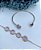 Pulseira Pedra Natural Ametista Folheada em Ouro 18K - Imagem 1
